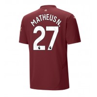 Echipament fotbal Manchester City Matheus Nunes #27 Tricou Treilea 2024-25 maneca scurta